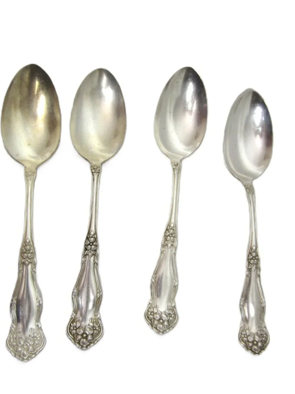 ARBUTUS International Wm Rogers & Son Silverplate Lot Set 4 Tablespoons 7 1/8